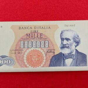 1,000 Lire Verdi I Tipo 1966 - SPL