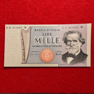 1000 Lire Verdi tipo II 1983 Serie EB - FDS