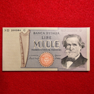 1000 Lire Verdi tipo II 1980 Serie ND - FDS