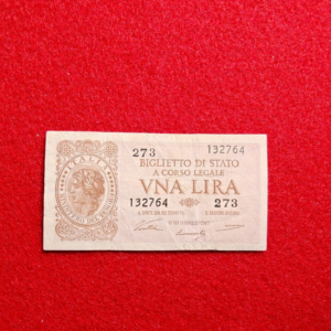 1 Lira Italia Laureata 1944 - BB