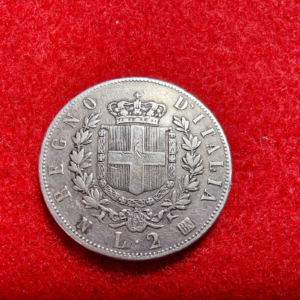2 Lire Vittorio Emanuele II 1863 - BB
