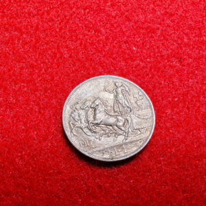 1 Lira Vittorio Emanuele III Quadriga briosa 1917 - SPL